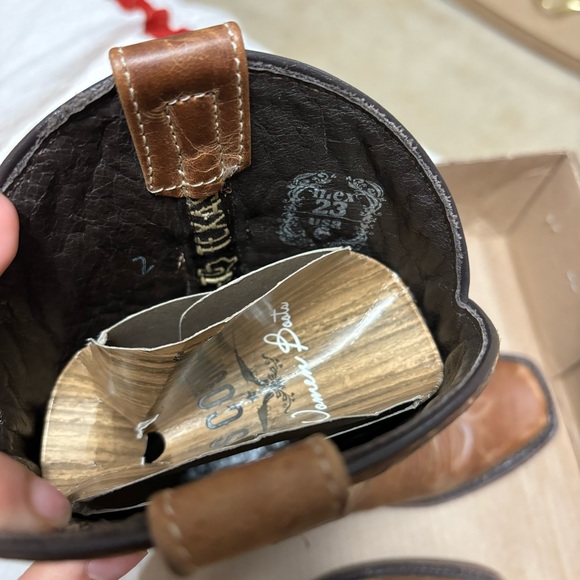 Texas country square toe women’s boots - size 23 - Picture 2 of 3